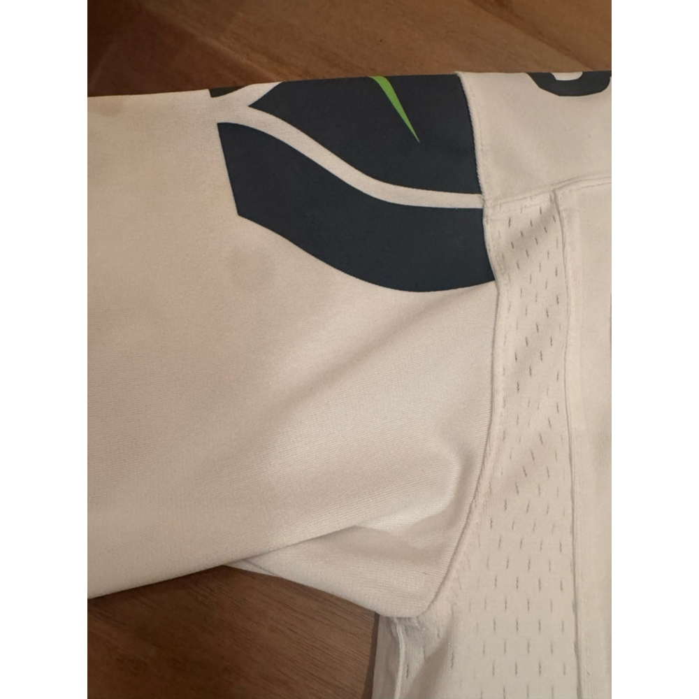 Nike Seattle Seahawks Russell Wilson Jersey Kid's M White Blue - Picture 9 of 10